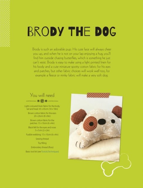 Mariska Vos Bolman - Brody the Dog Soft Toy Pattern, E-bok