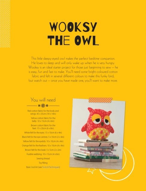 Mariska Vos Bolman - Wooksy the Owl Soft Toy Pattern, E-bok
