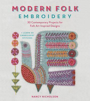Nancy Nicholson - Modern Folk Embroidery, E-bok