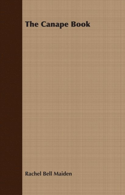 Canape Book