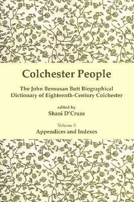 Shani D'Cruze - Colchester People, Volume 3, Häftad
