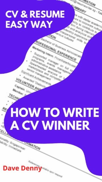 David Denny - CV & RESUME : THE EASY WAY, E-bok