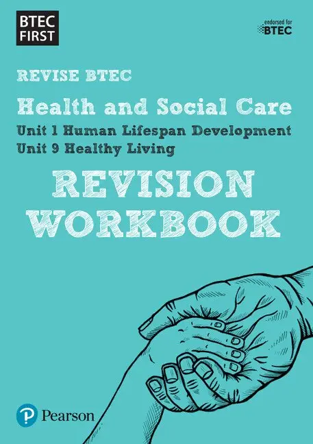 Pearson REVISE BTEC First in Health and Social Care Revision Workbook - for 2027, 2028 exams