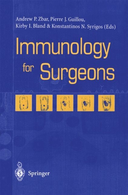 Konstantinos N. Syrigos, Kirby I. Bland, Pierre J. Guillou, Andrew P. Zbar - Immunology for Surgeons, E-bok