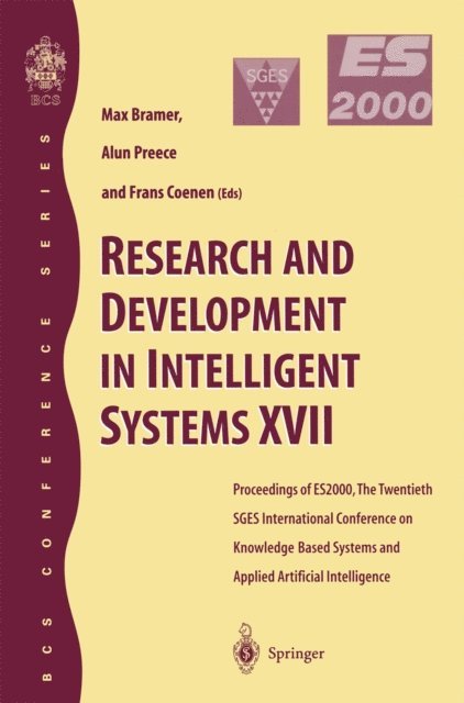 Frans Coenen, Alun Preece - Research and Development in Intelligent Systems XVII, E-bok