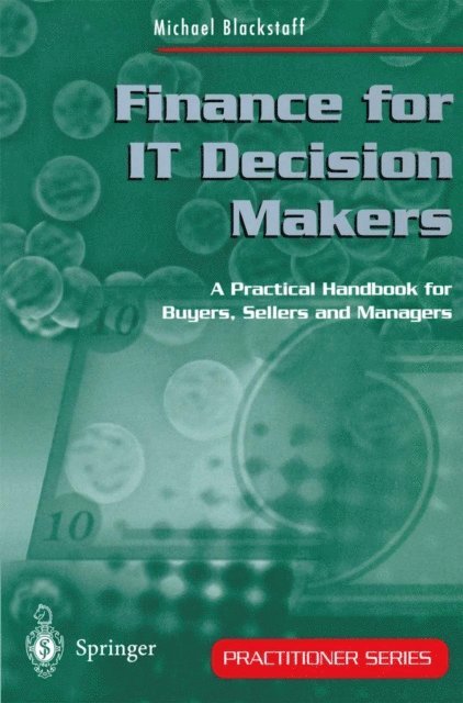 Michael Blackstaff - Finance for IT Decision Makers, E-bok