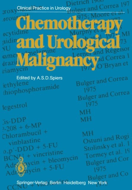 A.S.D. Spiers - Chemotherapy and Urological Malignancy, E-bok