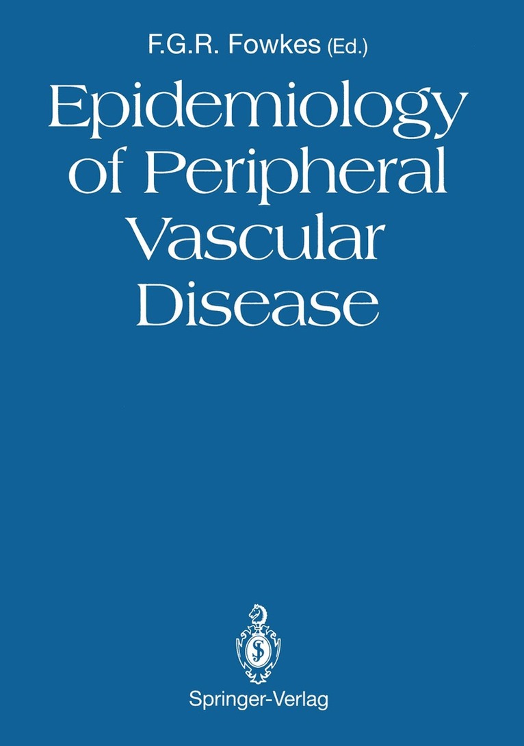 Epidemiology of Peripheral Vascular Disease