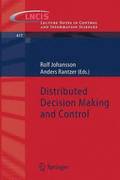 Distributed Decision Making and Control