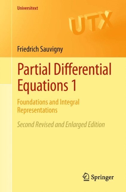 Friedrich Sauvigny - Partial Differential Equations 1, E-bok