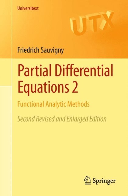 Friedrich Sauvigny - Partial Differential Equations 2, E-bok