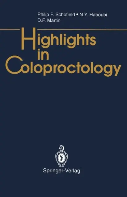 D.F. Martin, N.Y. Haboubi, Philip F. Schofield - Highlights in Coloproctology, E-bok. Tillgänglighet: Lägg i varukorg