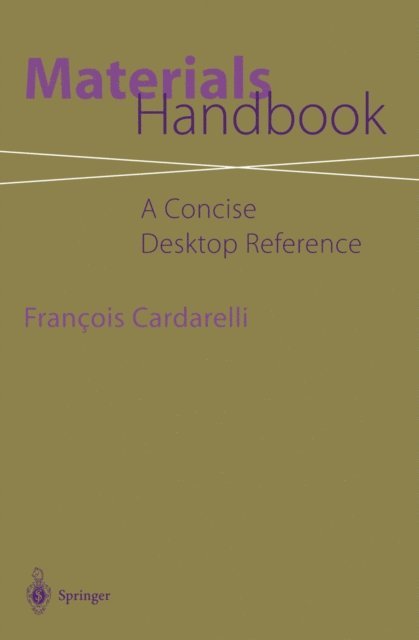 Francois Cardarelli - Materials Handbook, E-bok