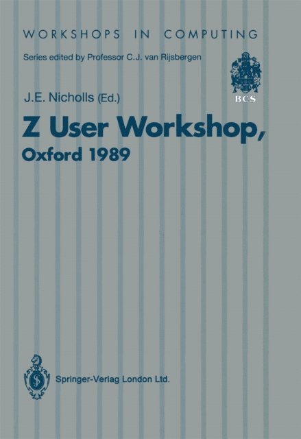 John E. Nicholls - Z User Workshop, E-bok