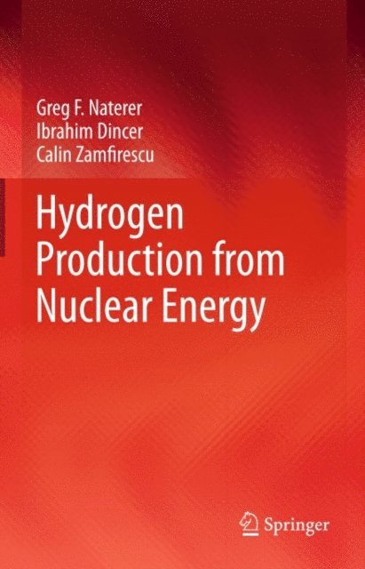 Calin Zamfirescu, Ibrahim Dincer, Greg F Naterer - Hydrogen Production from Nuclear Energy, E-bok