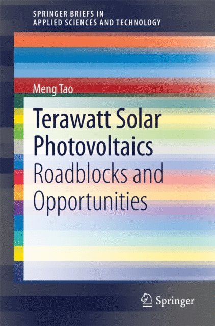 Meng Tao - Terawatt Solar Photovoltaics, E-bok