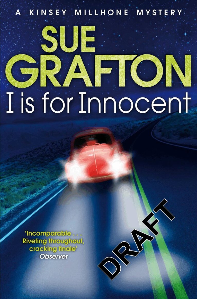 Sue Grafton - I is for Innocent, Häftad