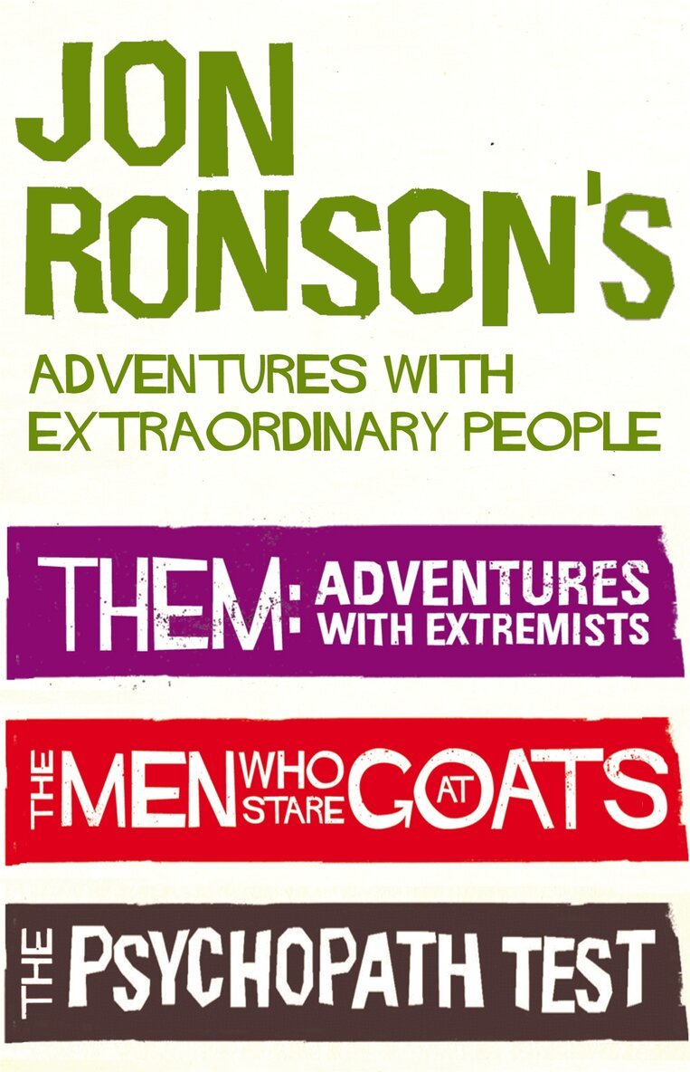 Jon Ronson - Jon Ronson's Adventures With Extraordinary People, E-bok