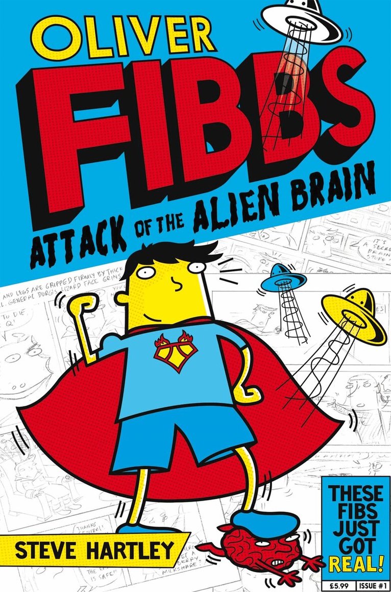 Steve Hartley - Attack of the Alien Brain, E-bok