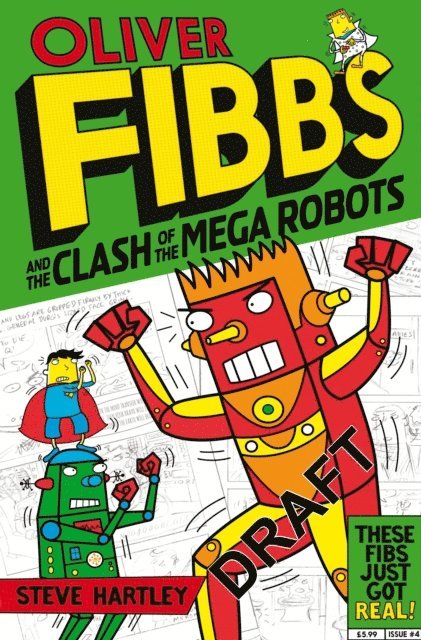 Steve Hartley - Clash of the Mega Robots, E-bok