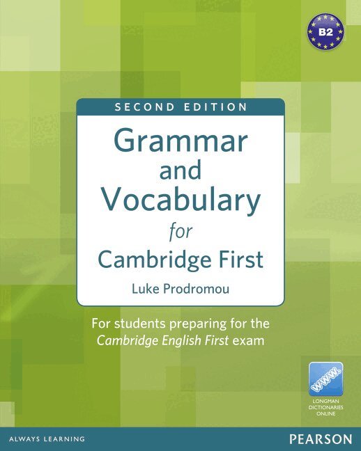 Luke Prodromou - Grammar and Vocabulary for FCE 2nd Edition without key plus access to Longman Dictionaries Online, Övrigt