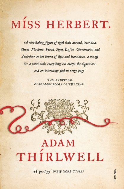 Adam Thirlwell - Miss Herbert, E-bok