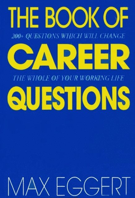 Max Eggert - Book Of Career Questions, E-bok