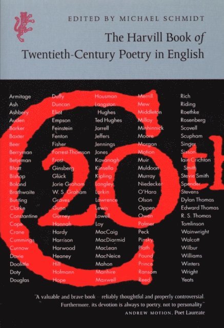Michael Schmidt, Michael Schmidt - Harvill Book of 20th Century Poetry in English, E-bok