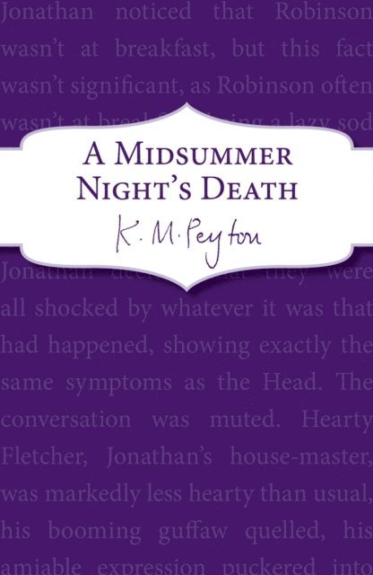 K M Peyton - Midsummer Night's Death, E-bok