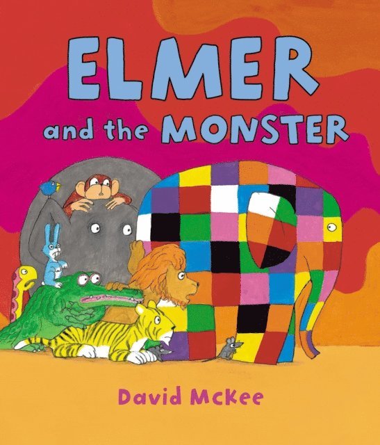 David McKee - Elmer and the Monster, E-bok