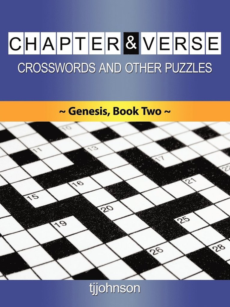 tjjohnson - Chapter & Verse, Crosswords And Other Puzzles,, Häftad