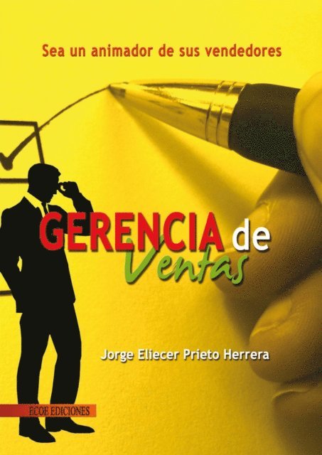 Jorge Eliecer Prieto Herrera - Gerencia de ventas - 1ra edición, E-bok