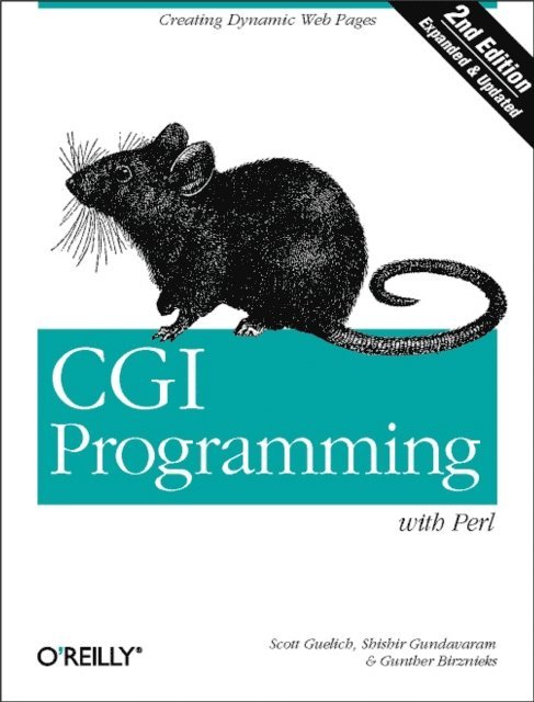 Gunther Birznieks, Shishir Gundavaram, Scott Guelich - CGI Programming with Perl, E-bok. Tillgänglighet: Lägg i varukorg