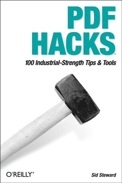 Sid Steward - PDF Hacks, E-bok