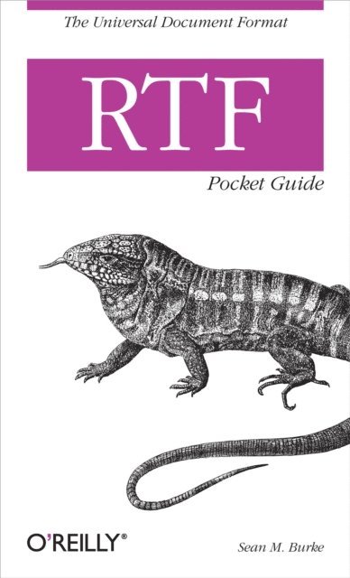 Sean M. Burke - RTF Pocket Guide, E-bok