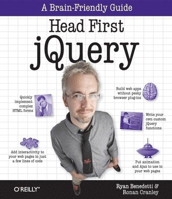 Ryan Benedetti - Head First jQuery, Häftad