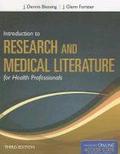 Introduction To Research And Medical Literature For Health Professionals