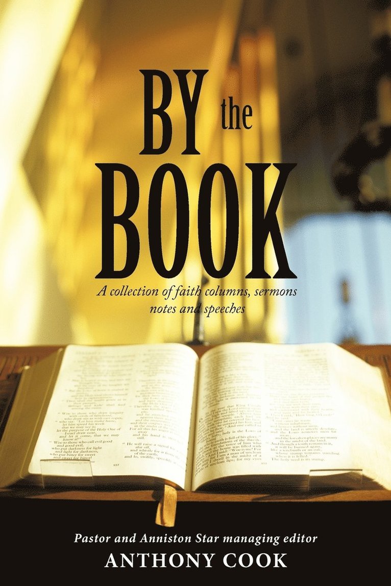 Pastor and Anniston Star, Anthony Cook - By The Book, Häftad. Tillgänglighet: Lägg i varukorg