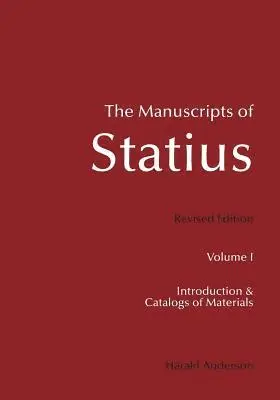 Harald Anderson - The Manuscripts of Statius: Introduction and Catalogs of Materials, Häftad. Tillgänglighet: Lägg i varukorg