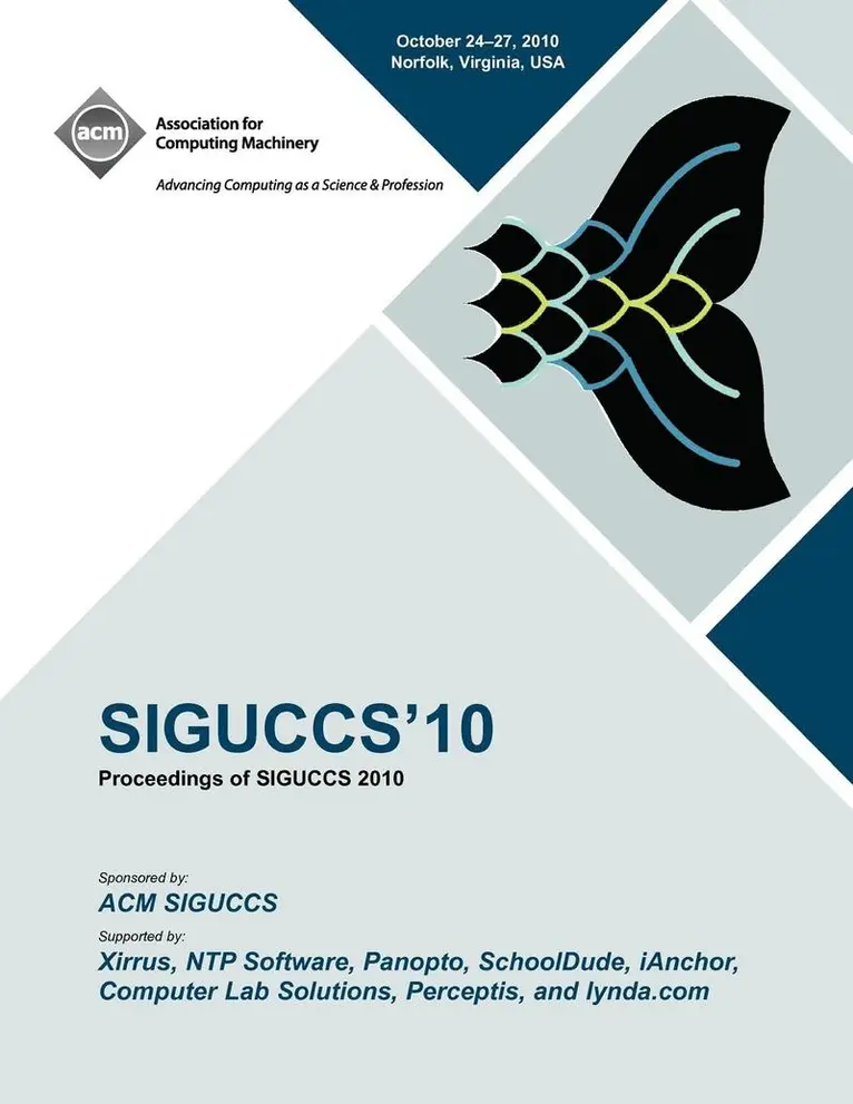 Siguccs Conference Committee - Siguccs 10, Häftad. Tillgänglighet: Lägg i varukorg