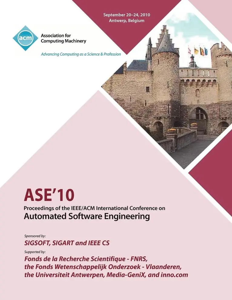 Ase Conference - ASE 10 Proceedings of the IEEE/ACM International Conference on Automated Software Engineering, Häftad. Tillgänglighet: Lägg i varukorg