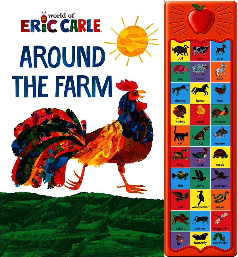 PI Kids - World of Eric Carle: Around the Farm Sound Book, Inbunden