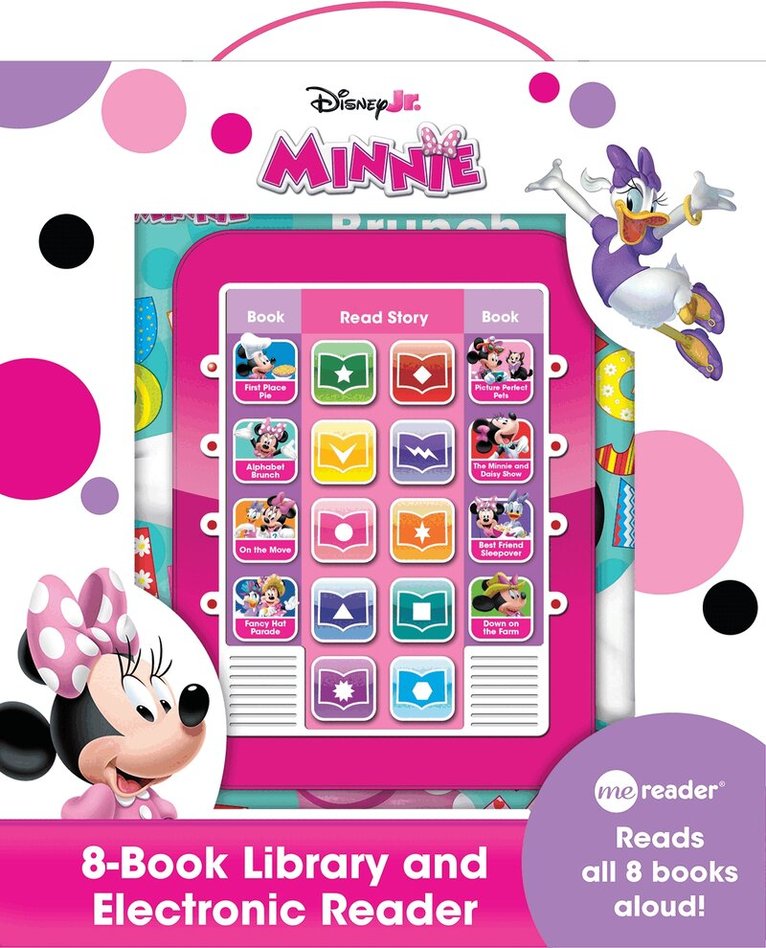 PI Kids - Disney Junior Minnie: Me Reader Electronic Reader and 8-Book Library Sound Book Set, Övrigt