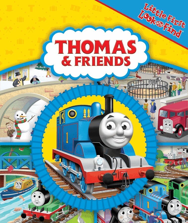 PI Kids - Thomas & Friends: Little First Look and Find, Kartonnage