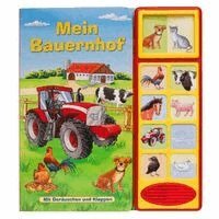 Mein Bauernhof. Klappen-Geräusche Buch, Kartonnage