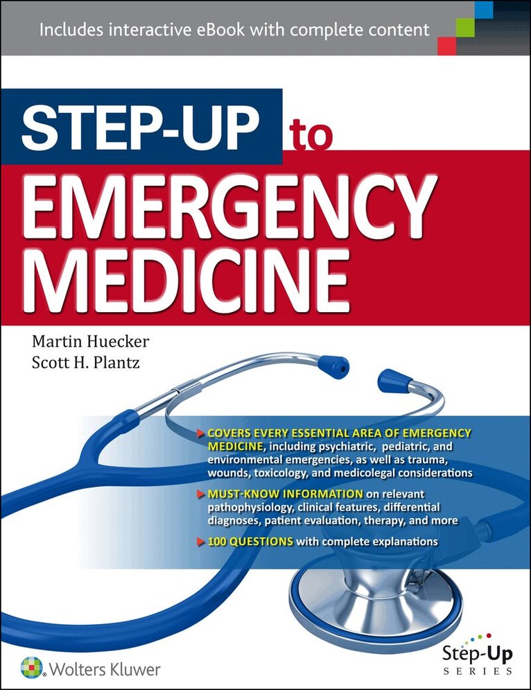 Martin Huecker, Scott H. Plantz - Step-Up to Emergency Medicine, Häftad