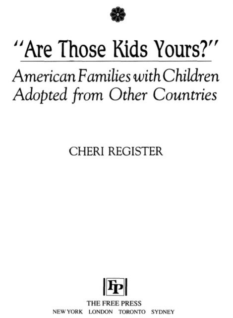 Cheri Register - Are Those Kids Yours?, E-bok. Tillgänglighet: Lägg i varukorg