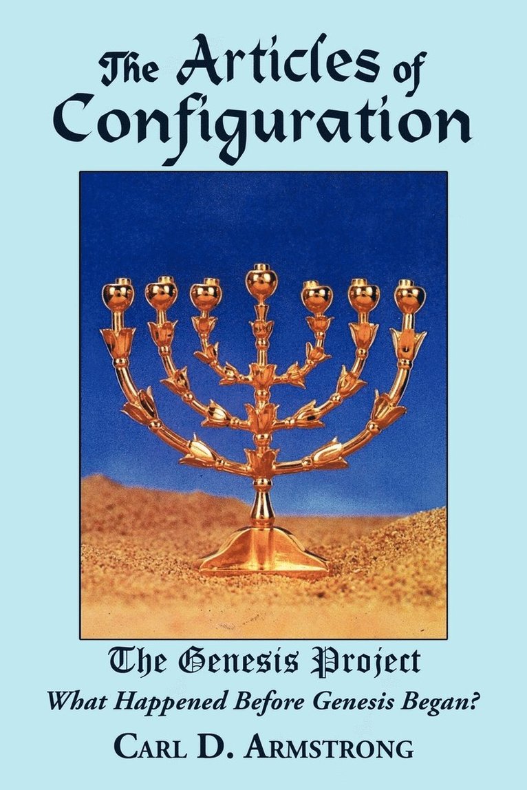Carl D. Armstrong - Articles of Configuration, Häftad