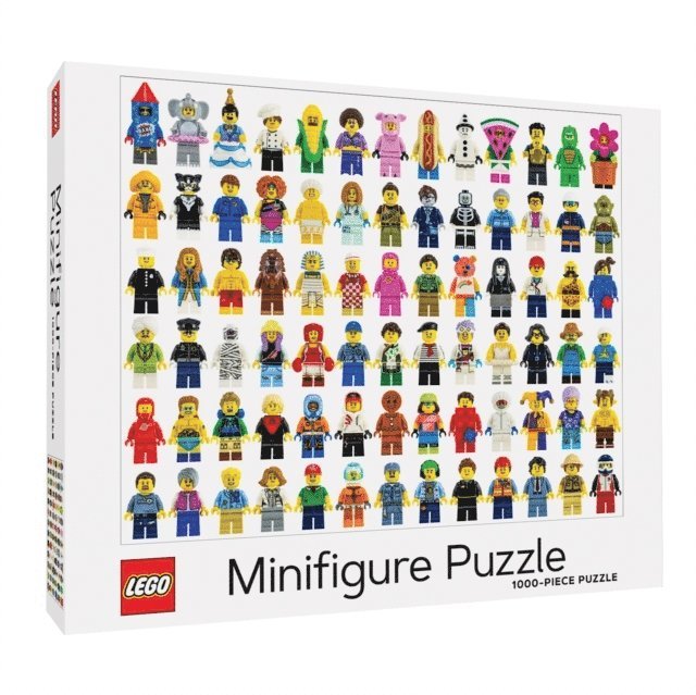 Pussel 1000 bitar - LEGO Minifigure, Övrigt. Tillgänglighet: Tillfälligt slut
