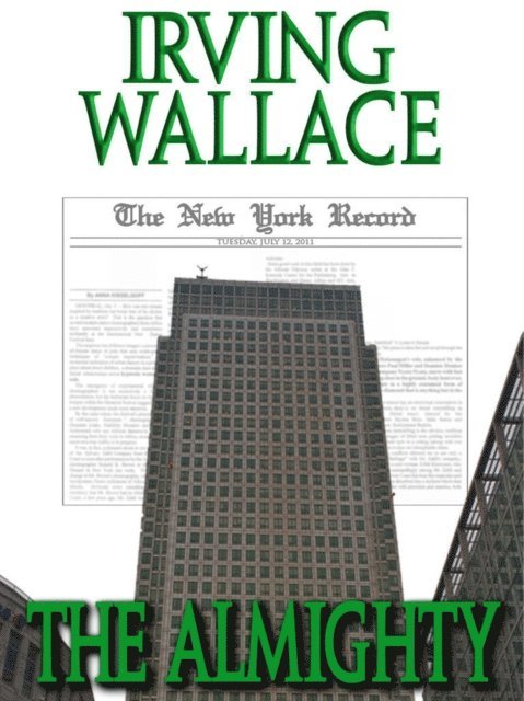Irving Wallace - Almighty, E-bok